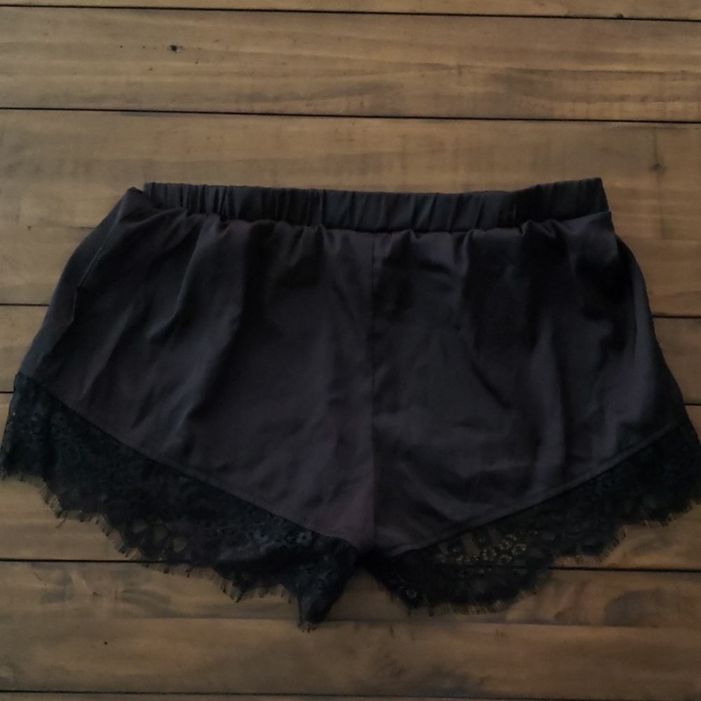 Satin shorts